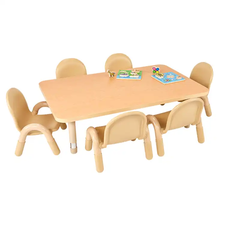 Becker's Beginnings Infant & Toddler Activity Table, Rectangle 30" x 48", Maple