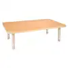 Becker's Beginnings Infant & Toddler Activity Table, Rectangle 30" x 48", Maple