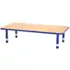 Becker's Beginnings Infant & Toddler Activity Table, Rectangle 30" x 60", Blue