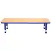 Becker's Beginnings Infant & Toddler Activity Table, Rectangle 30" x 60", Blue