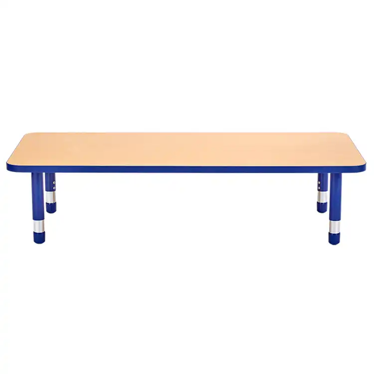 Becker's Beginnings Infant & Toddler Activity Table, Rectangle 30" x 60", Blue
