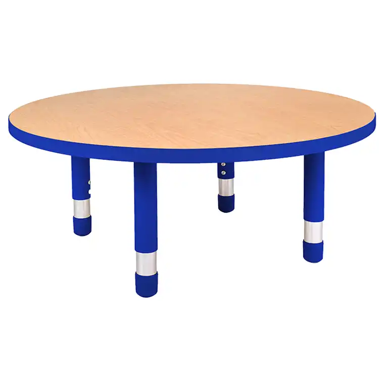 Becker's Beginnings Infant & Toddler Activity Table, Round 36", Blue