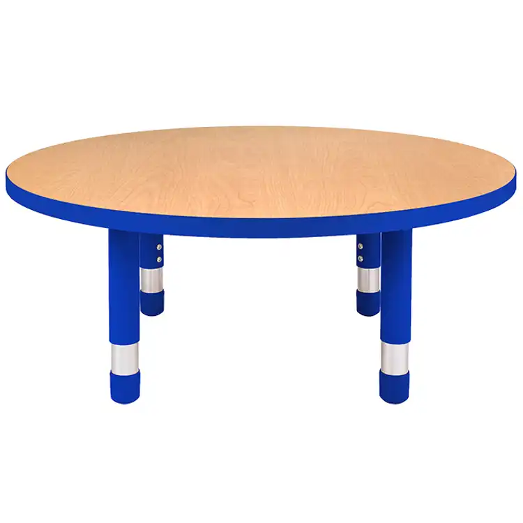 Becker's Beginnings Infant & Toddler Activity Table, Round 36", Blue