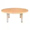 Becker's Beginnings Infant & Toddler Activity Table, Round 36", Maple