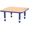 Becker's Beginnings Infant & Toddler Activity Table, Square 30", Blue