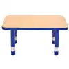 Becker's Beginnings Infant & Toddler Activity Table, Square 30", Blue