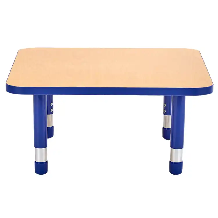 Becker's Beginnings Infant & Toddler Activity Table, Square 30", Blue
