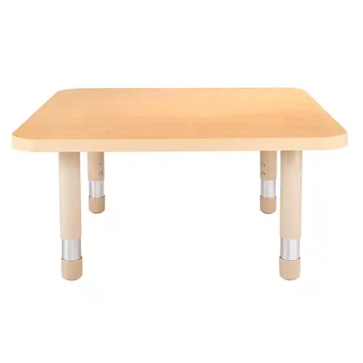Becker's Beginnings Infant & Toddler Activity Table, Square 30", Maple