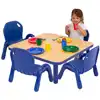 Becker's Beginnings Infant & Toddler Table & Chairs (7") Set, Blue