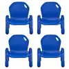 Becker's Beginnings Infant & Toddler Table & Chairs (7") Set, Blue