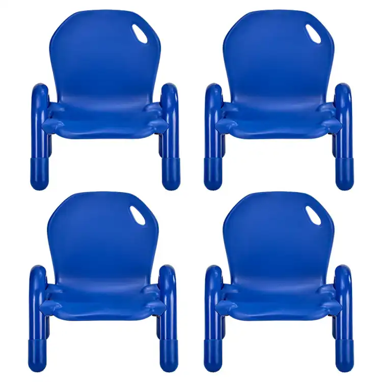 Becker's Beginnings Infant & Toddler Table & Chairs (7") Set, Blue