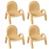 Becker's Beginnings Infant & Toddler Table & Chairs (7") Set, Maple
