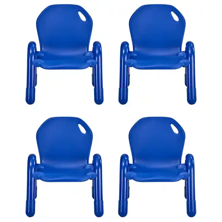 Becker's Beginnings Infant & Toddler Table & Chairs (9") Set, Blue