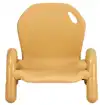 BECKER'S® Beginnings Toddler Chairs, Sand, 5"