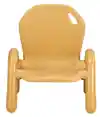 BECKER'S® Beginnings Toddler Chairs, Sand, 7"