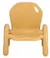 BECKER'S® Beginnings Toddler Chairs, Sand, 7"