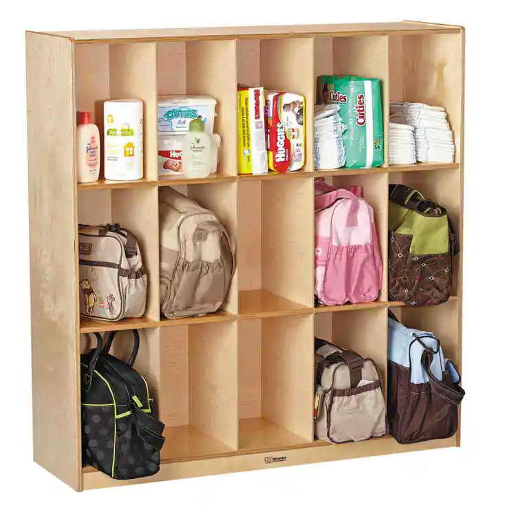 Becker's Cubbie Storage Units, 15 Cubbie, 49"H