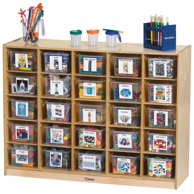 Becker's Cubbie Storage Units, 25 Cubbie, Hidden Hardware