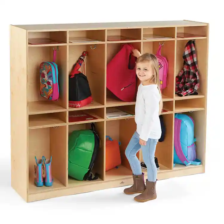 Becker's Double Decker Coat Lockers, 10-Section