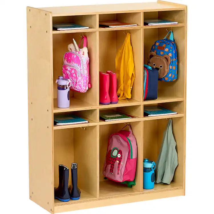 Becker's Double Decker Coat Lockers, 6-Section