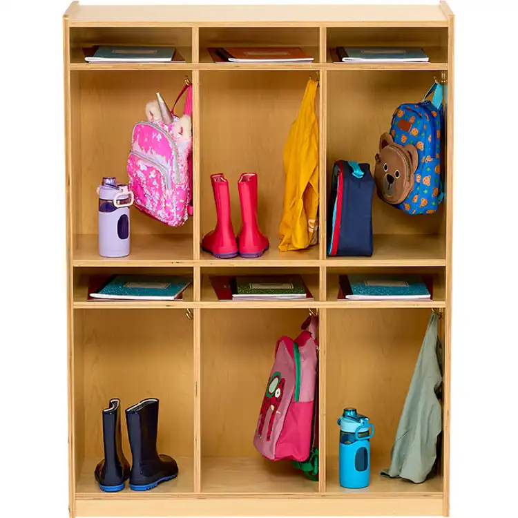 Becker's Double Decker Coat Lockers, 6-Section