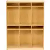 Becker's Double Decker Coat Lockers, 6-Section