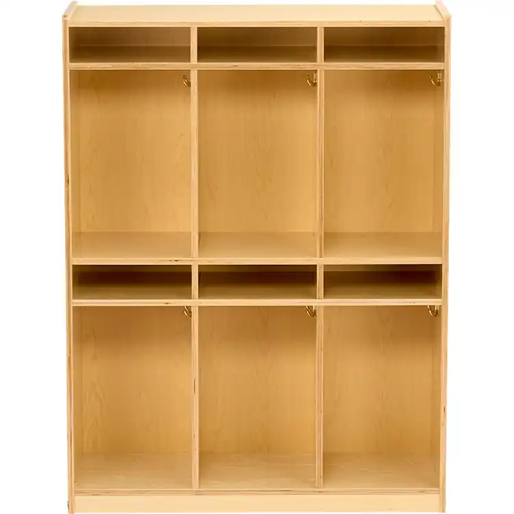 Becker's Double Decker Coat Lockers, 6-Section