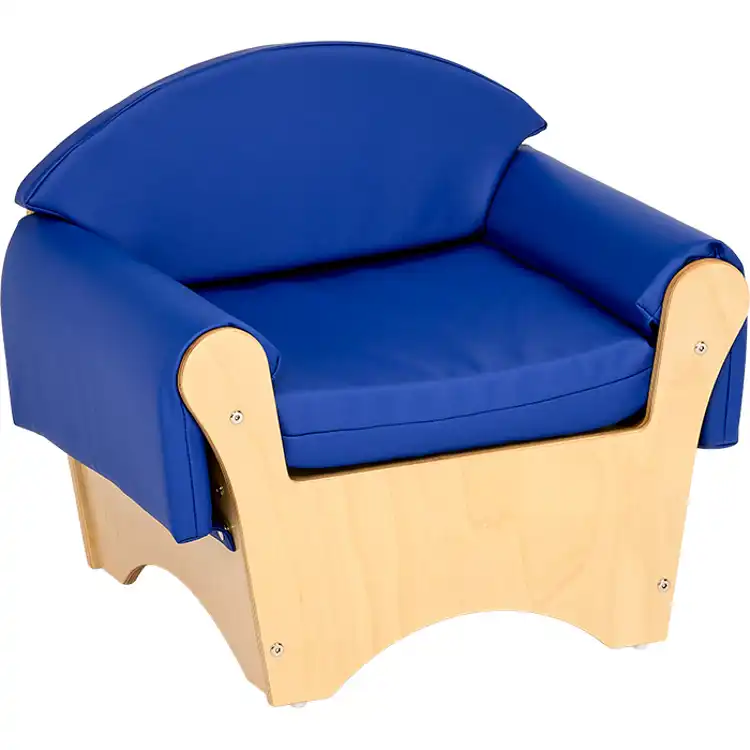 Becker's Gather Preschool Chair Replacement Cushions, Blue