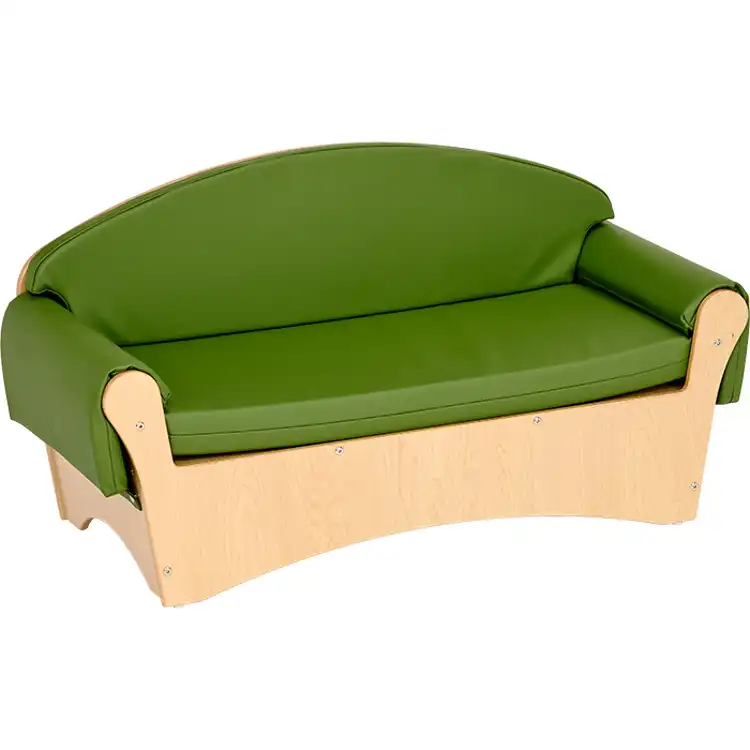 Becker's Gather Preschool Sofa, Forest Green