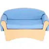 Becker's Gather Toddler Sofa, Light Blue