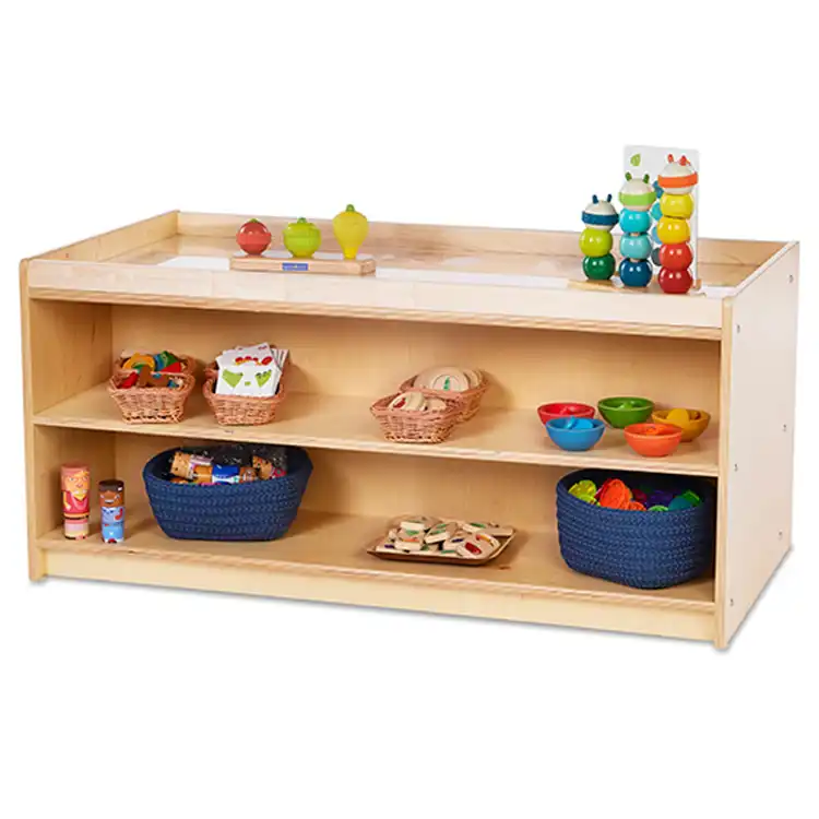 Becker's Infant & Toddler Look-and-See Double-Sided Shelf