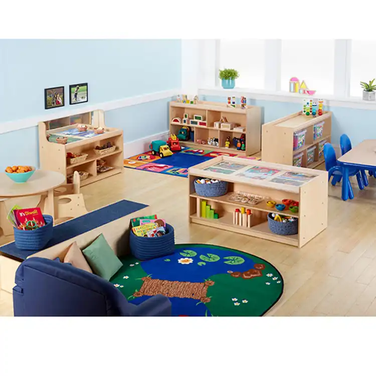 Becker's Infant & Toddler Look-and-See Double-Sided Shelf