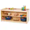 Becker's Infant & Toddler Look-and-See Double-Sided Shelf, Exposed Hardware