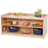 Becker's Infant & Toddler Look-and-See Double-Sided Shelf, Hidden Hardware