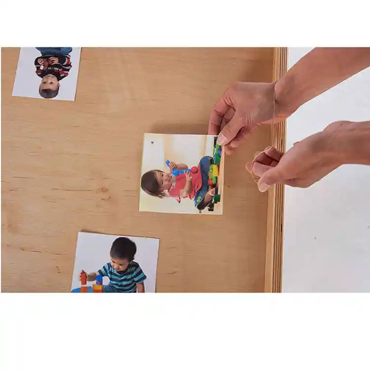 Becker's Infant & Toddler Look-and-See Double-Sided Shelf, Hidden Hardware