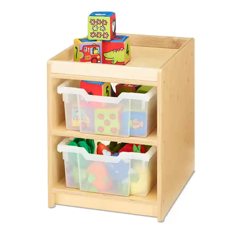 Becker's Infant & Toddler Mini Tray Storage, Exposed Hardware