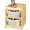 Becker's Infant & Toddler Mini Tray Storage, Hidden Hardware