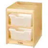 Becker's Infant & Toddler Mini Tray Storage, Hidden Hardware