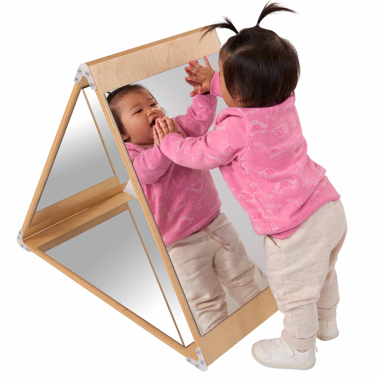 Triangle Becker Becker's Infant Triangle Activity Mirror | Becker's