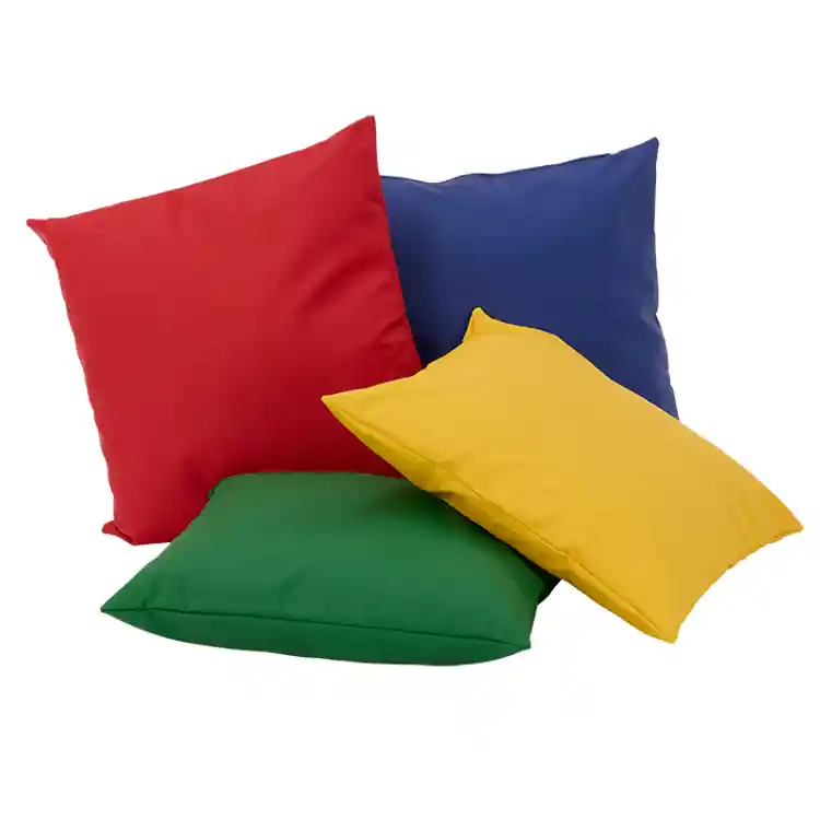 Becker's Jumbo Floor Pillows, Primary Colors
