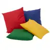 Becker's Jumbo Floor Pillows, Primary Colors