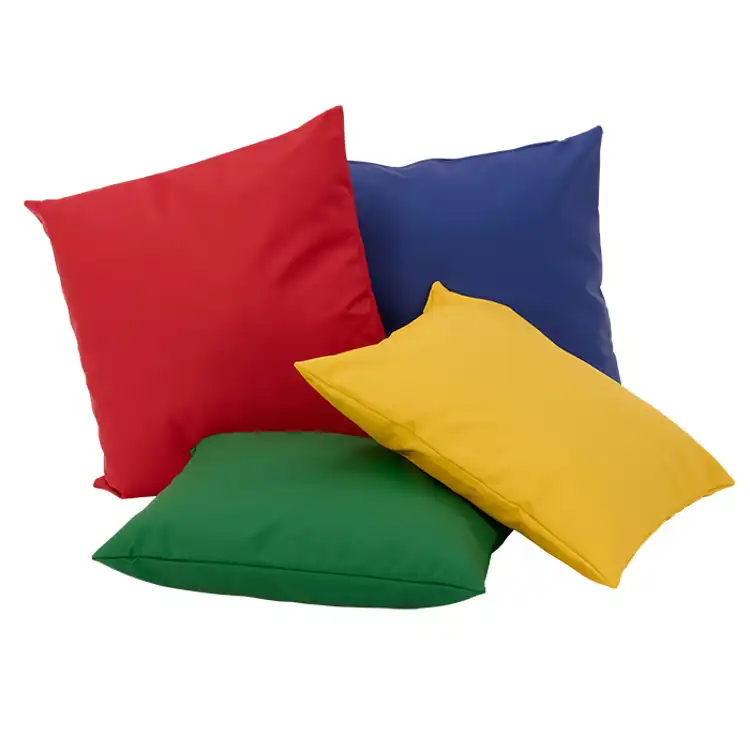Becker's Jumbo Floor Pillows, Primary Colors