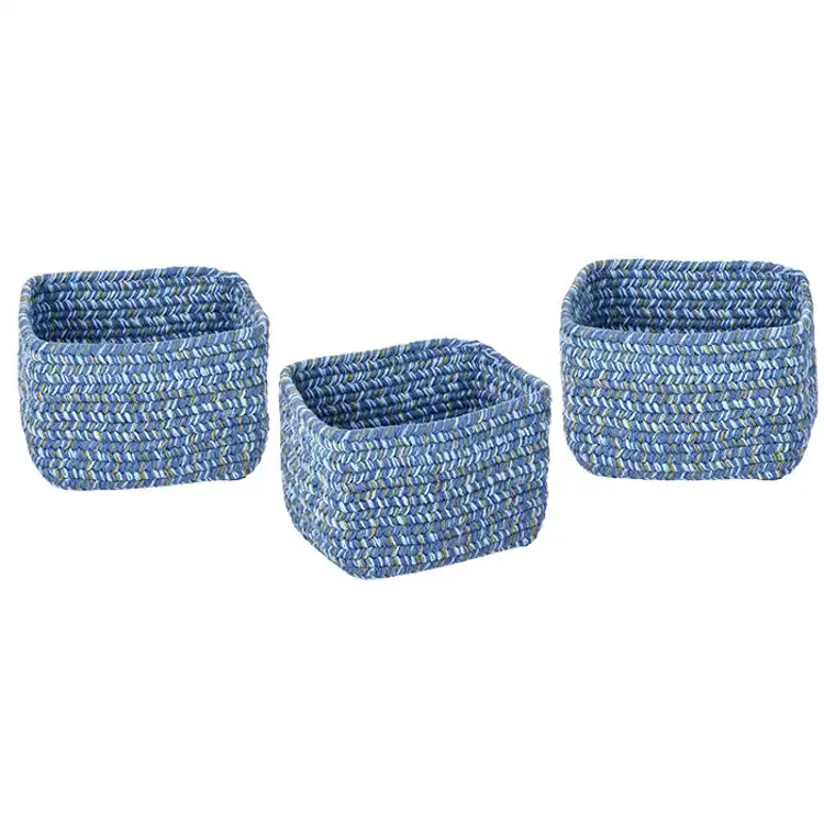 Becker's Naturally Soft Baskets, Blue
