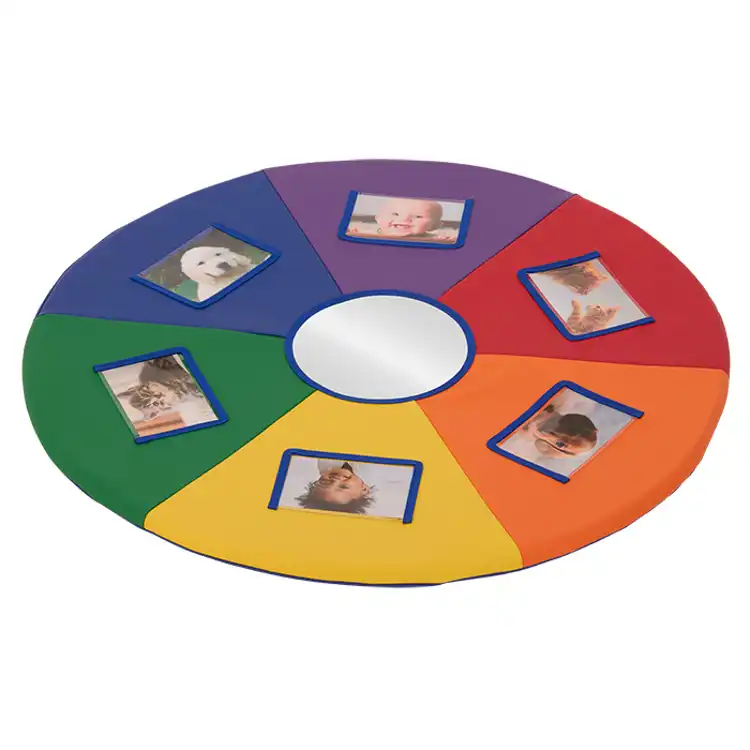 Becker's Peek & Crawl Circle Mat, Primary