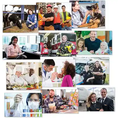 Becker's People at Work Poster Set