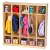 Becker's Preschool Coat Lockers, 3-Section