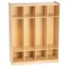 Becker's Preschool Coat Lockers, 4-Section