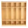 Becker's Preschool Coat Lockers, 5-Section