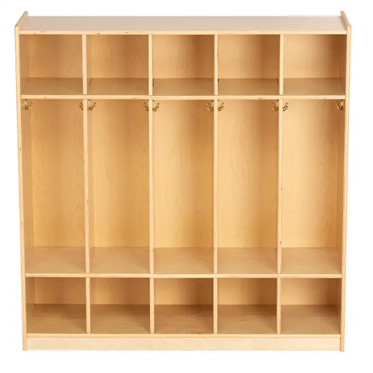 Becker's Preschool Coat Lockers, 5-Section
