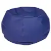 Becker's Round Bean Bag Chairs, 26" Toddler, Navy